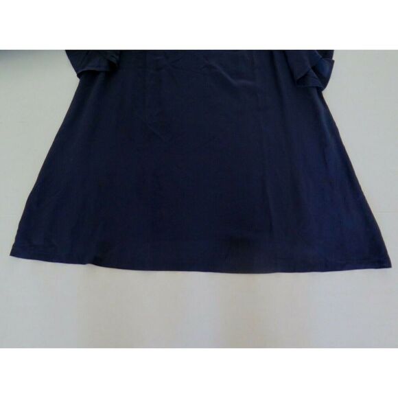 Michael Kors MM4H564 Women Sz XS Navy Blue Cold Shoulder Cover Up Dress $80 - Picture 5 of 5